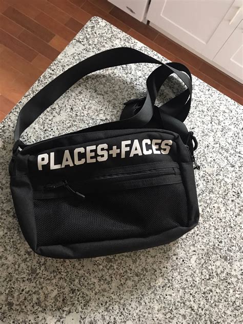 places faces pouch bag fake
